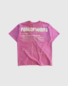 Pembe Oversize T-shirt