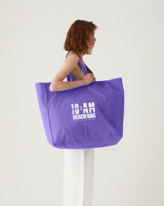 Big Purple Beach Bag